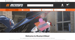 Desktop Screenshot of mustardbikes.com.au